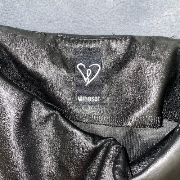 Windsor PU Leather Skirt - Picture 2 of 3